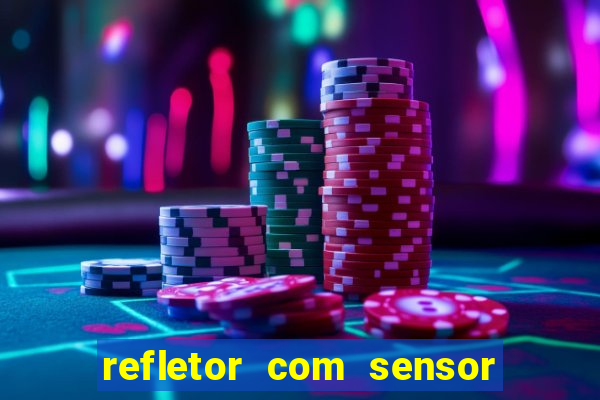 refletor com sensor noturno como instalar