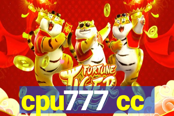 cpu777 cc