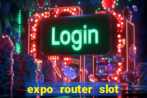 expo router slot vs stack