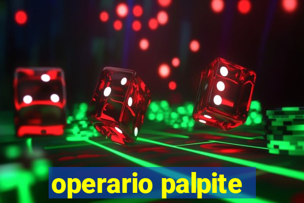 operario palpite