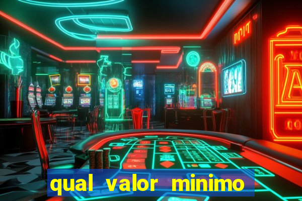 qual valor minimo para jogar no tigrinho