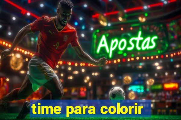 time para colorir