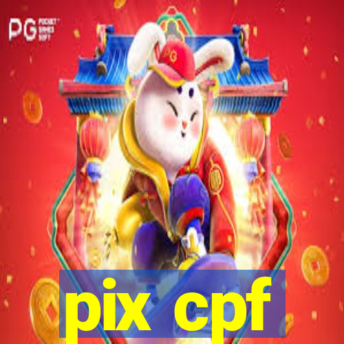 pix cpf