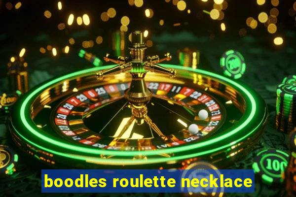 boodles roulette necklace