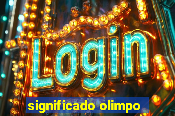 significado olimpo