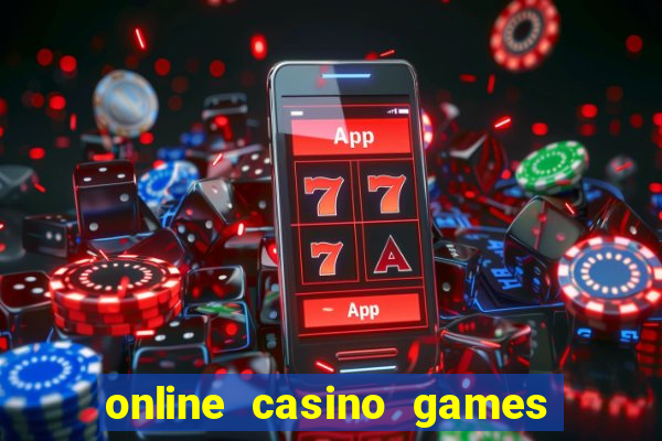 online casino games for real cash