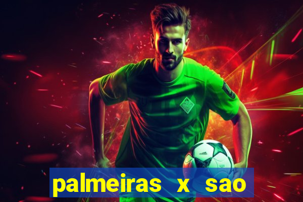 palmeiras x sao paulo palpite