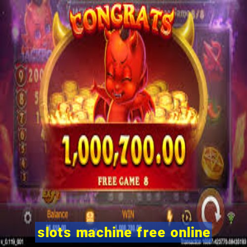 slots machine free online