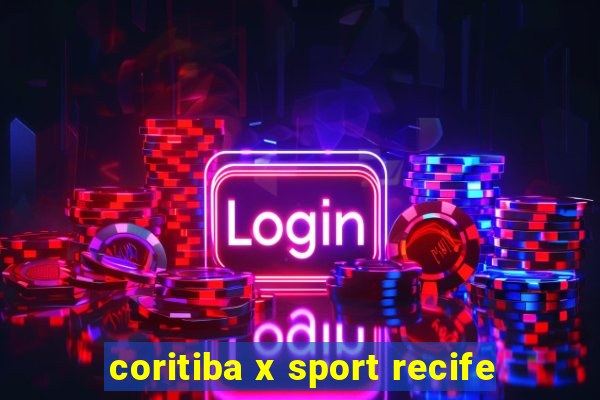 coritiba x sport recife