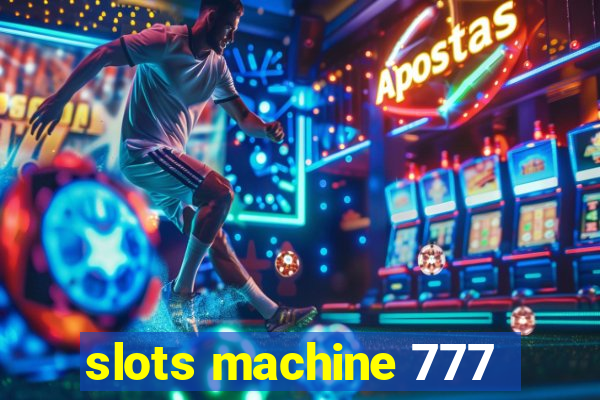 slots machine 777