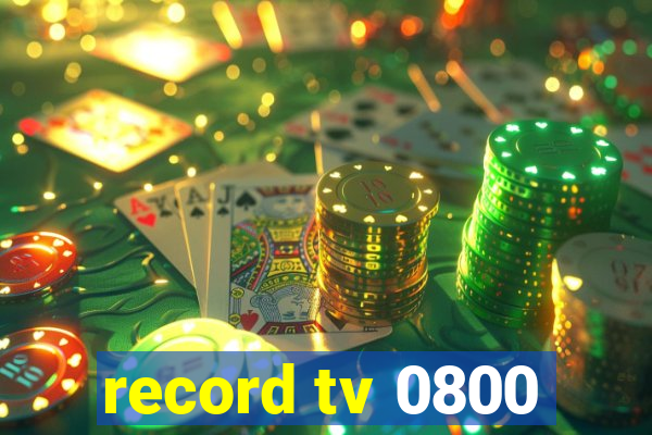 record tv 0800