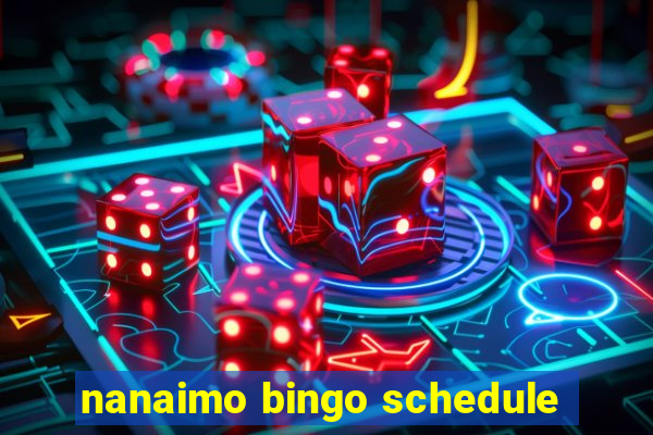 nanaimo bingo schedule