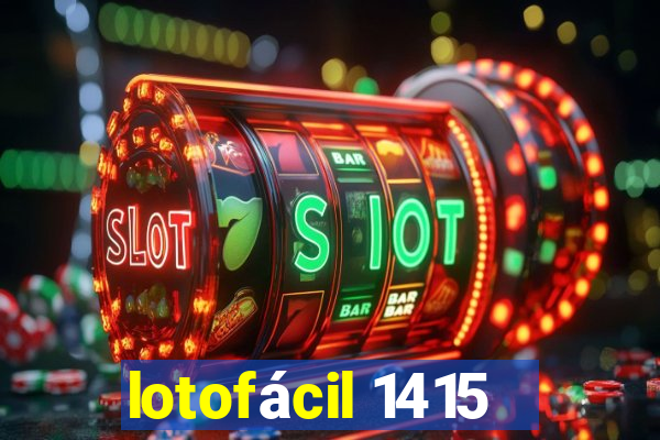 lotofácil 1415