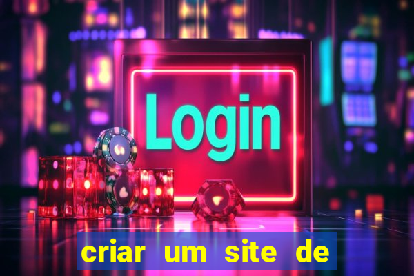 criar um site de jogos agora