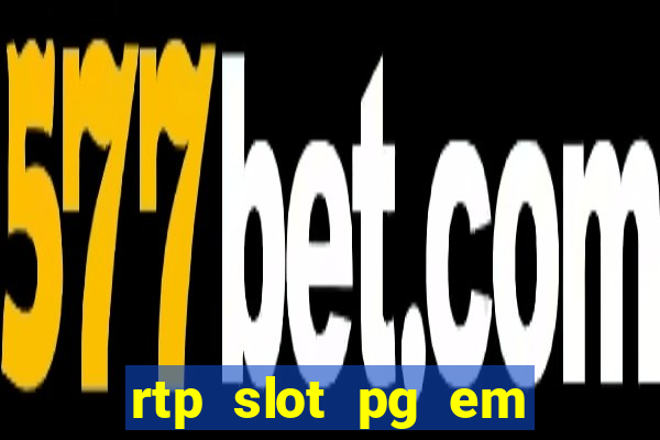 rtp slot pg em tempo real