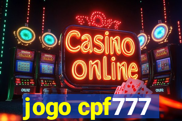 jogo cpf777