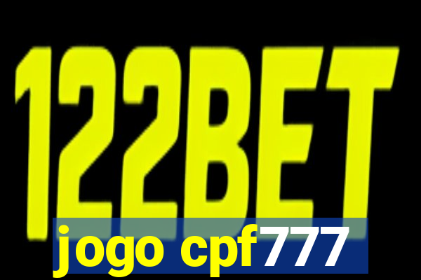 jogo cpf777