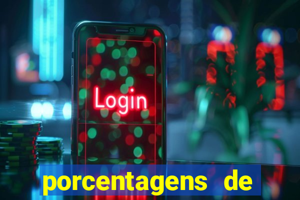 porcentagens de jogos pagantes