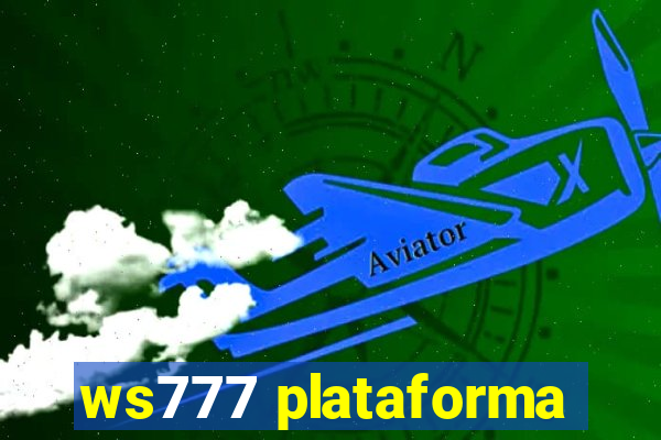 ws777 plataforma