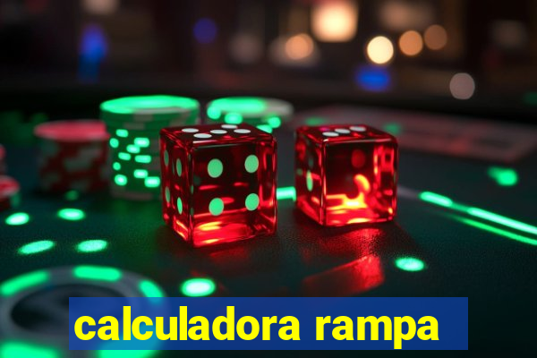 calculadora rampa