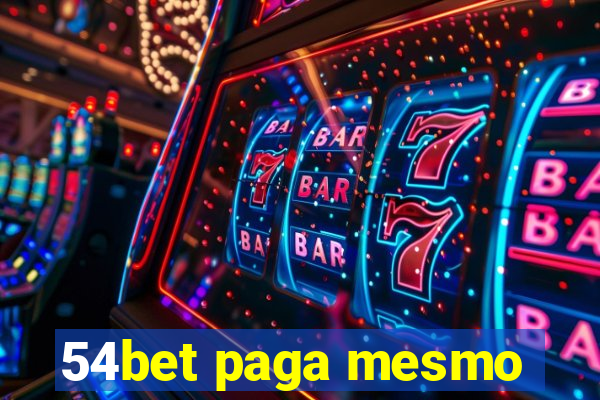 54bet paga mesmo