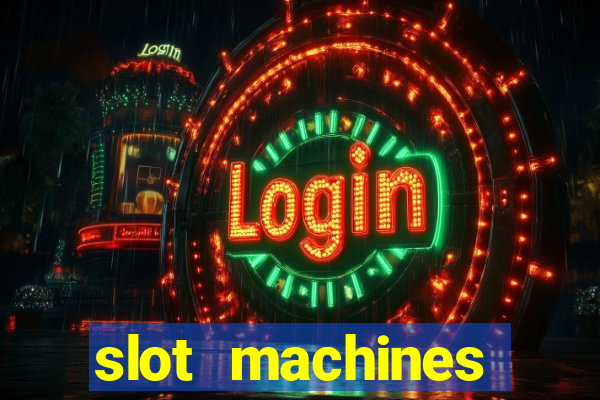 slot machines online casino