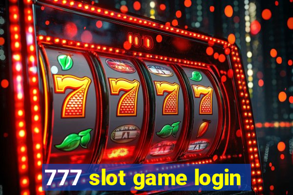 777 slot game login