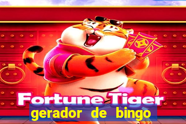 gerador de bingo de palavras