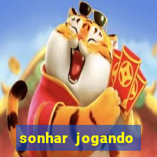 sonhar jogando futebol e fazendo gol