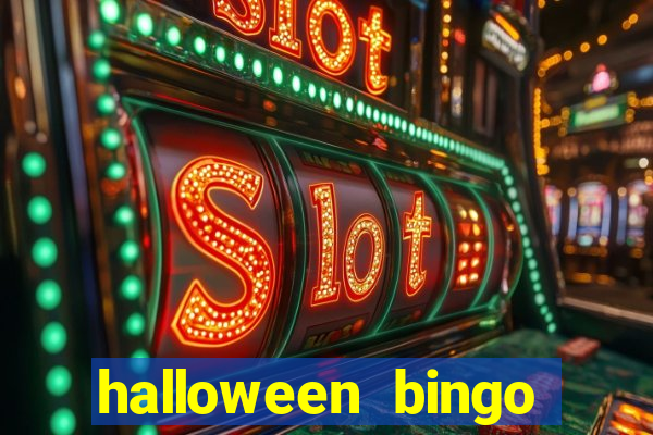 halloween bingo card generator