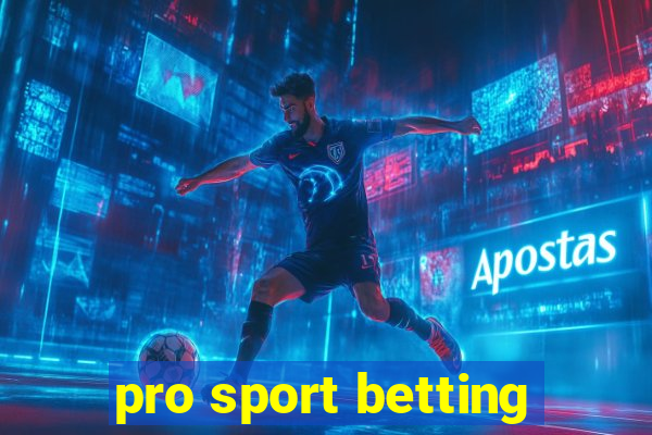 pro sport betting