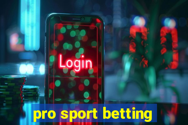 pro sport betting