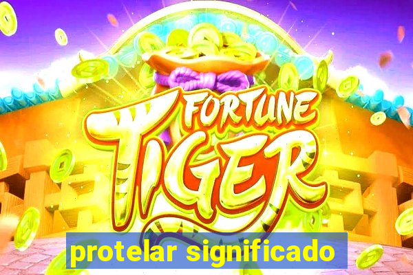 protelar significado