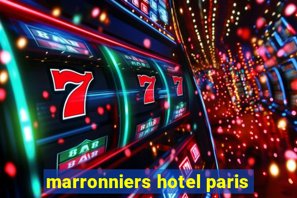 marronniers hotel paris