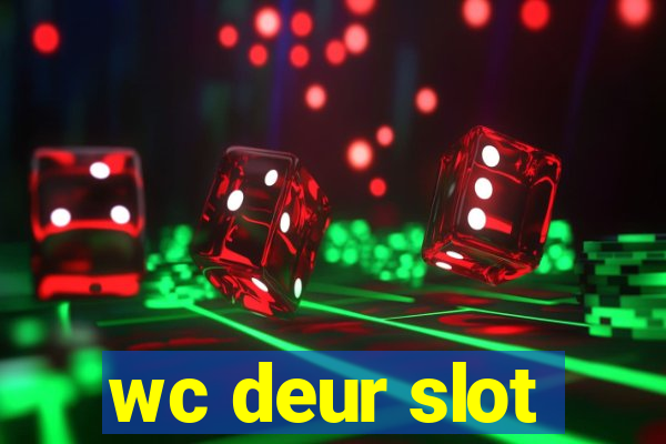 wc deur slot