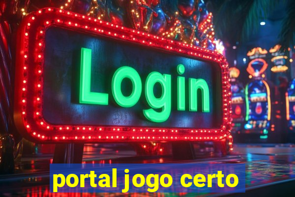 portal jogo certo