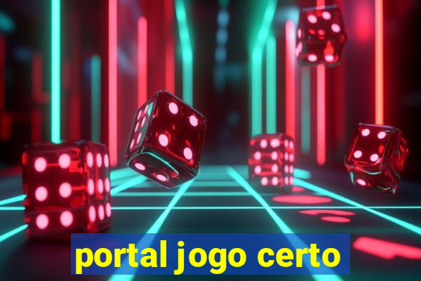 portal jogo certo