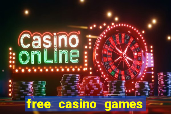 free casino games slots machines