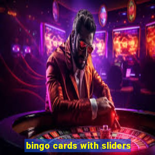 bingo cards with sliders