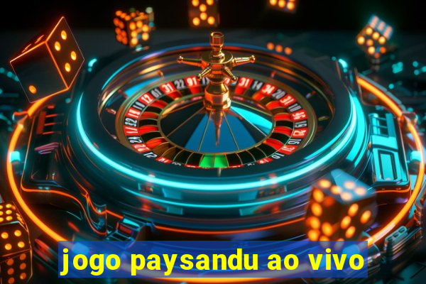 jogo paysandu ao vivo