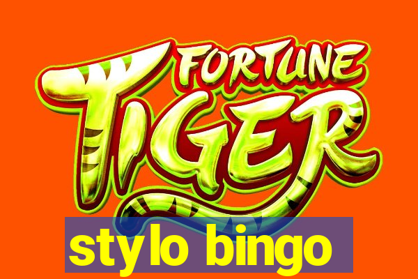 stylo bingo