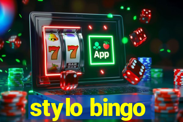 stylo bingo