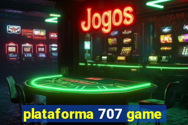 plataforma 707 game