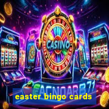 easter bingo cards