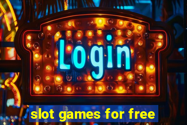 slot games for free