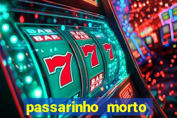 passarinho morto significado espiritual