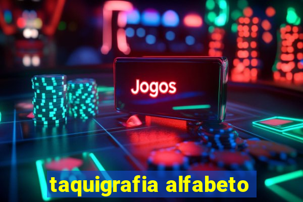 taquigrafia alfabeto