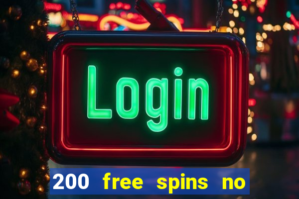 200 free spins no deposit usa casinos