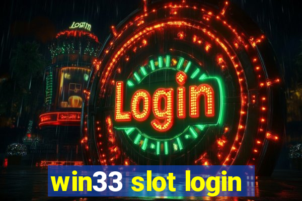 win33 slot login