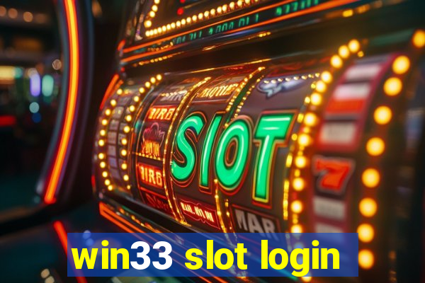 win33 slot login